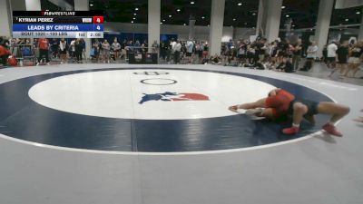 100 lbs Champ. Rd Of 16 - Kyrian Perez, Westmoore High School Wrestling vs Yliani Garcia, Colorado