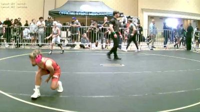 72 lbs Round Of 16 - Christopher Cowley, Devils Wrestling vs Urijah Rucobo, Central Coast Most Wanted