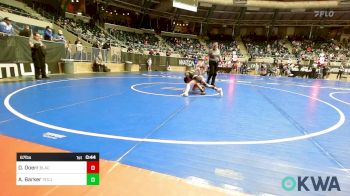 67 lbs Round Of 16 - Deacon Doerr, Black Fox Wrestling Club vs Amos Barker, Tecumseh Youth Wrestling