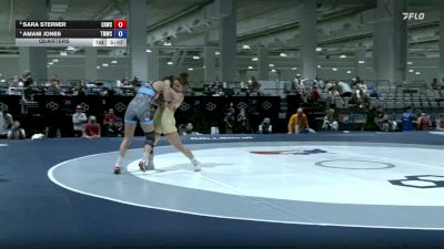 57 kg Quarters - Sara Sterner, Cardinal WC vs Amani Jones, Titan Mercury Wrestling Club (TMWC)