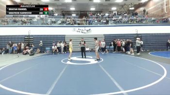 110 lbs Cons. Semi - Grayson Harwood, All In Wrestling Academy vs Brayan Rangel, 208 Spartan WC