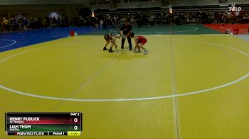 70 lbs Champ. Round 1 - Liam Thom, Sartell vs Henry Pudlick, St. Francis