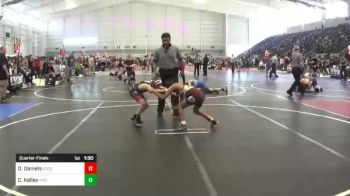 81 lbs Quarterfinal - David Daniels, Socal Grappling Club vs Christian Kelley, Prescott Valley Bighorns