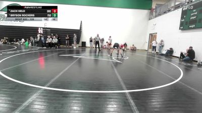 126 lbs Cons. Round 7 - Zach Held, Underground Wrestling Club vs Bryson Rockers, Paola