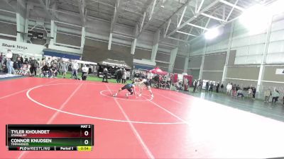 138 lbs Cons. Round 4 - Connor Knudsen, Timpanogos vs Tyler Khoundet, Stansbury