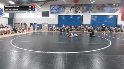 132 lbs Benjamin Milam, Louisiana vs Hunter Leavitt, Utah
