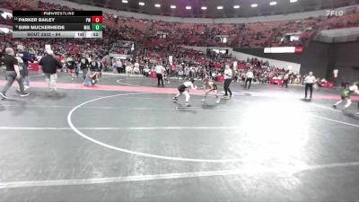 94 lbs Semifinal - Sirr Muckerheide, Mollitium vs Parker Bailey, Prairie Wrestling