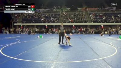 55 lbs Cons. Round 2 - Evan Traxler, Wabasso vs Jude Gray, Outlaw Wrestling Club