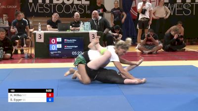 Klaudia Mitko vs Stephanie Egger 2022 ADCC Europe, Middle East & African Championships