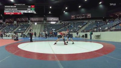 149 lbs Cons. Round 2 - Carter Moore, Southwestern Michigan vs Ethan Miller, Rochester University
