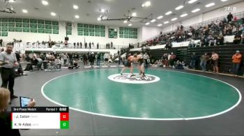 215 lbs 3rd Place Match - Jacob Eaton, Powell vs Kaden Nield-Adee, Jackson Hole