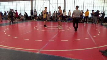 260 lbs Semifinal - Wesley Sappington, Harris County Wrestling Club vs Sebastian Garcia, Woodland Wrestling