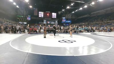 110 lbs Champ. Rd Of 128 - Zariah Chisom, Indiana vs Natalia Tarbell, Vermont