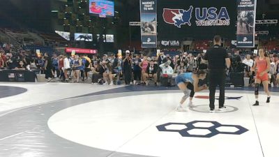 110 lbs Champ. Rd Of 128 - Veronica Fehringer, Idaho vs Riley Karwowski, Pennsylvania