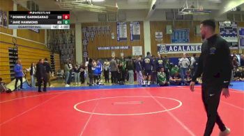 140 lbs Quarterfinal - Jake Hammons, Acalanes vs Dominic Garingarao, Benicia