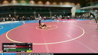 134-143 lbs Round 3 - Brynn Madden, USA GOLD vs Peyton Albury, Fernley Youth Wrestling