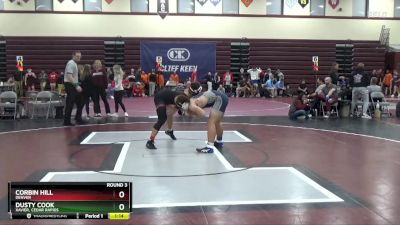 190 lbs Round 3 - Corbin Hill, Denver vs Dusty Cook, Xavier, Cedar Rapids