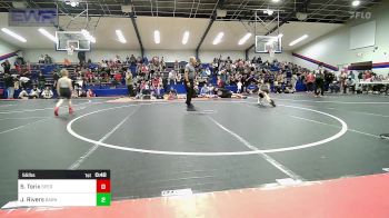 55 lbs Consolation - Salyer Torix, Sperry Wrestling Club vs Jude Rivers, Barnsdall Youth Wrestling