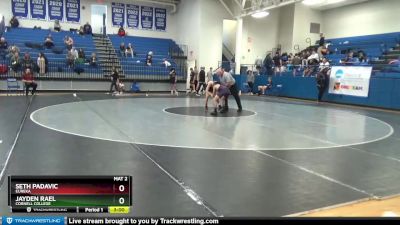 125 lbs Round 2 - Jayden Rael, Cornell College vs Seth Padavic, Eureka