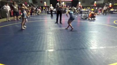 95 lbs Semifinal - Morgan Hyland, Pleasant Valley vs Brooklyn Rizzo, North East