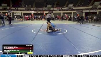 120 Elite Varsity Semifinal - Kameron Stiffler, Enterprise vs Stephen Kimball, Archbishop Rummel