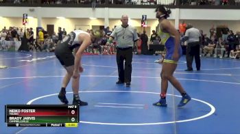157 Freshman/Soph Cons. Round 4 - Brady Jarvis, Campbellsville vs Neiko Foster, Toledo