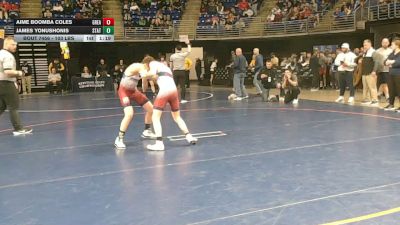 103 lbs Consy 1 - Aime Boomba Coles, Greater Johnstown vs James Yonushonis, State College