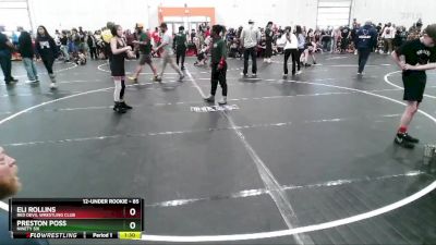 85 lbs Champ. Round 1 - Eli Rollins, Red Devil Wrestling Club vs Preston Poss, Ninety Six