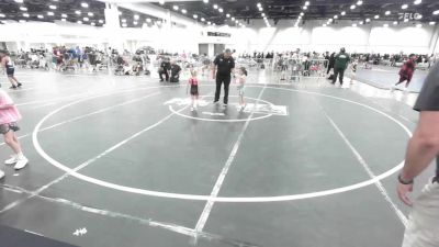 37 lbs 5th Place - Kora Grant, Athlos Wrestling vs Raeleigh Bautista, Touch Of Gold