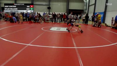 50 lbs 3rd Place - Kent Contres, York vs Dylan Williams, Moon Twp