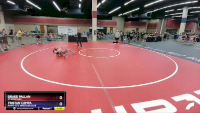 78 lbs Semifinal - Drake Pallan, 3F Wrestling vs Tristan Campa, Alamo City Wrestling Club