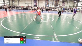 120 lbs Rr Rnd 2 - Jacob Ohl, Team Shutt Penguin vs Cahota Lafond, Journeymen Wrestling Black