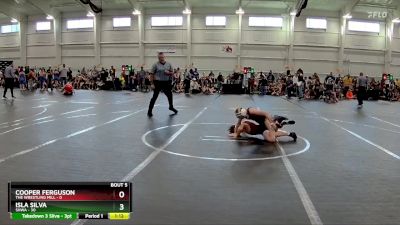 96 lbs Round 1 (10 Team) - Cooper Ferguson, The Wrestling Mill vs Isla Silva, SHWA