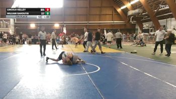 145 lbs 7th Place - Lincoln Kelley, Impact Wrestling Academy vs William Sakoutis, Elite Wrestling