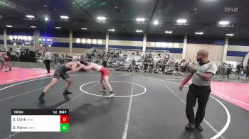 190 lbs Consi Of 32 #2 - Demetri Clark, Temecula Valley HS vs Dante Parra, Manu WC