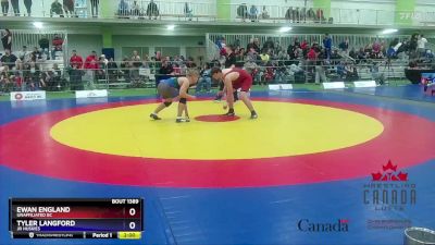 92kg Cons. Semi - Ewan England, Unaffiliated BC vs Tyler Langford, Jr Huskies