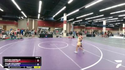 74 lbs Cons. Round 3 - Myles Castillo, Ryse Wrestling Club vs Tyler Kulhawy, Empire Elite Wrestling