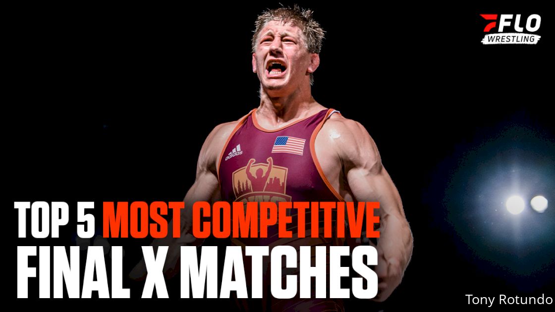 Top 5 Most Competitive FINAL X Men's Freestyle Matches Ever!