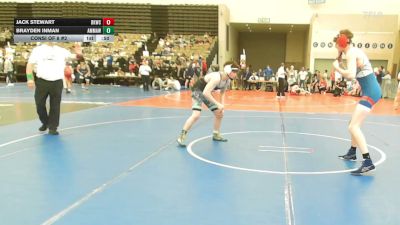 147-H lbs Consi Of 8 #2 - Jack Stewart, Blue Knights Alpha vs Brayden Inman, AMERICAN MMA AND WRESTLING