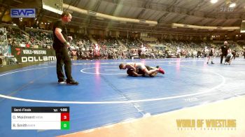 110 lbs Semifinal - Oliver Maidment, Midwest RTC vs Braylen Smith, Sherman Challengers