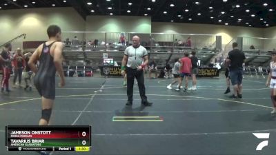 101 lbs Quarterfinal - Jameson Onstott, Massa Maniacs vs Tavarius Briar, American Gladiators