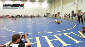 85 lbs Rr Rnd 3 - Kalix Kilpatrick, ARES - EL vs Mikey Jones, M3 Wrestling Academy - EL