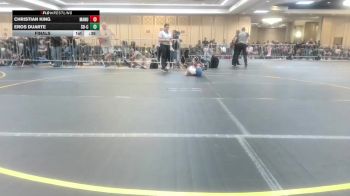 55 lbs Final - Christian King, Manu Wr Ac vs Eros Duarte, So-Cal Hammers