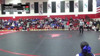 120 lbs Semifinal - Paxton Redenius, Clarion-Goldfield-Dows vs Kash Frost, Don Bosco