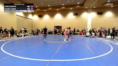 130 lbs Cons. Round 2 - Anna Duncan, Pennsylvania vs Gianna Jones, Pennsylvania