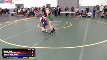 120 lbs Semifinal - Emery Kirchner, Marathon Wrestling Club vs Lane Rife, North Pole Wrestling Club