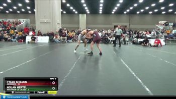 157 lbs Semis & 3rd Wb (16 Team) - Nolan Hertel, Wisconsin-La Crosse vs Tyler Shilson, Augsburg