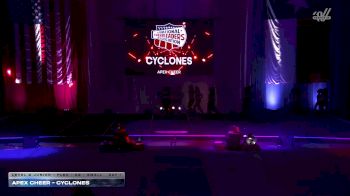 Apex Cheer - Cyclones [2025 L2 Junior - Flex - D2 - Small Day 1] 2025 NCA Lonestar Classic & Regional Classic