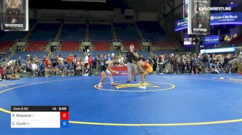 106 lbs Cons 8 #2 - Ryan Rowland, Florida vs Caleb- Coyle, Nebraska