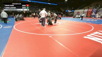 150 Class 1 lbs Quarterfinal - Brodi Jones, Cameron vs James Lafever, Diamond